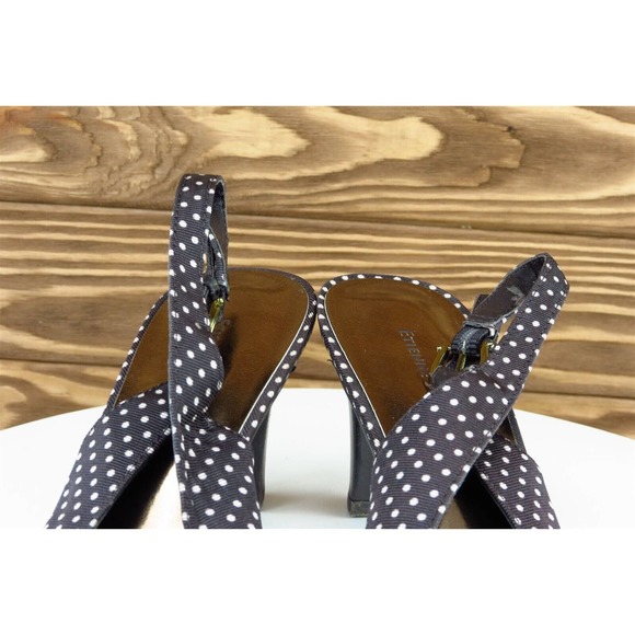 Etienne Aigner Women Sz 9‎ M Brown Pump Synthetic Shoes Vivica - Picture 4 of 8